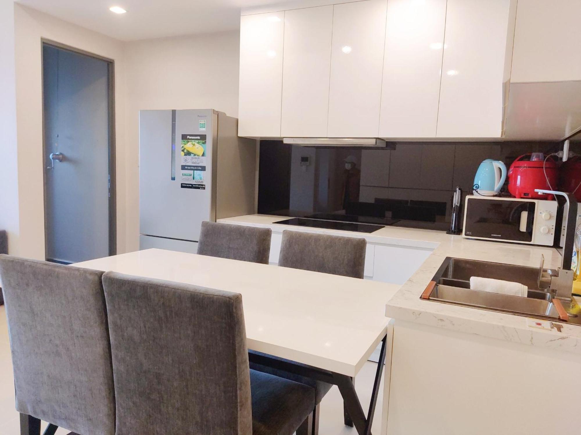 Masteri Thao Dien Comfy Apartment #Nice Balcony #Opening View Thành Pho Ho Chí Minh Esterno foto