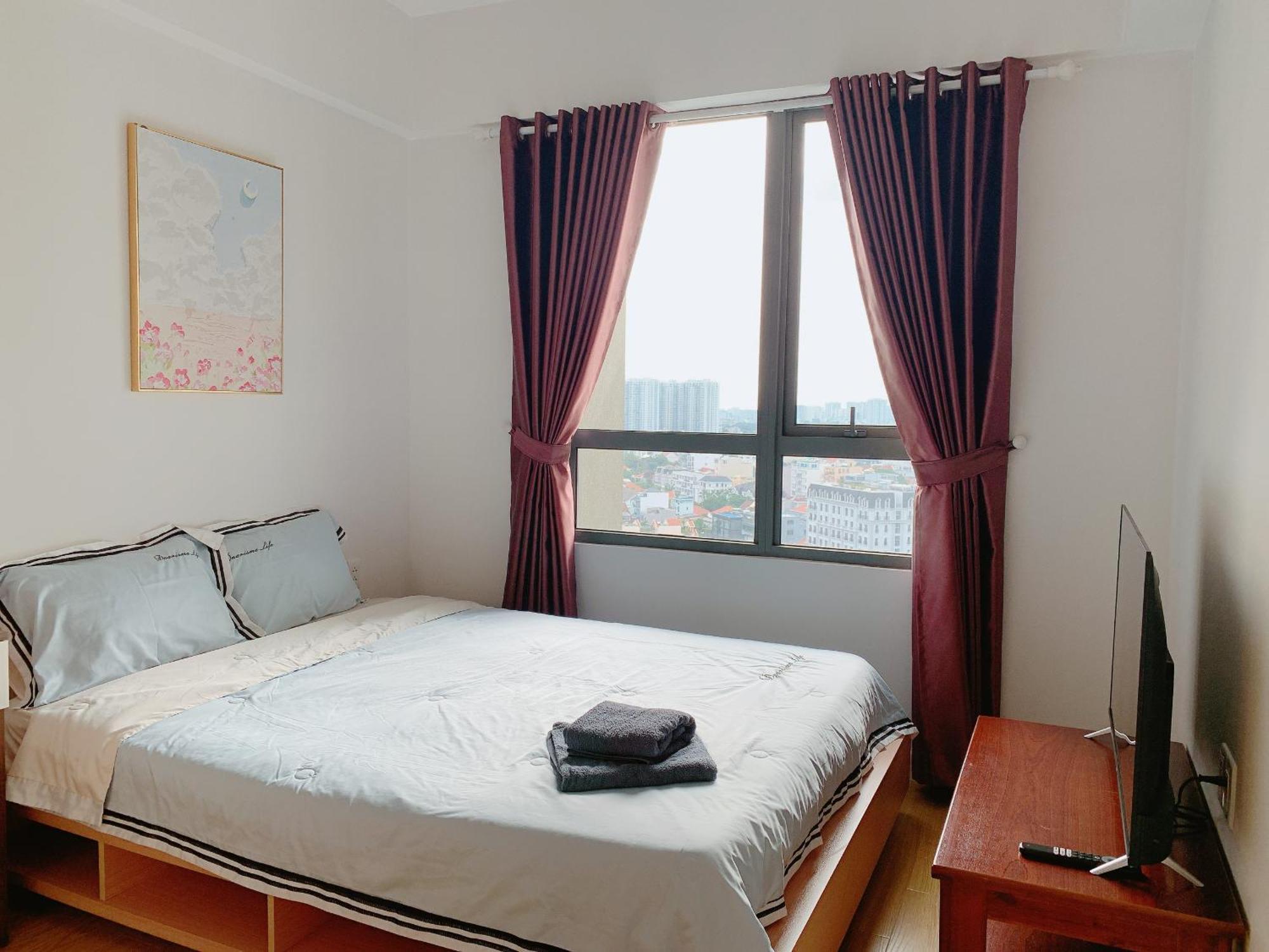 Masteri Thao Dien Comfy Apartment #Nice Balcony #Opening View Thành Pho Ho Chí Minh Esterno foto