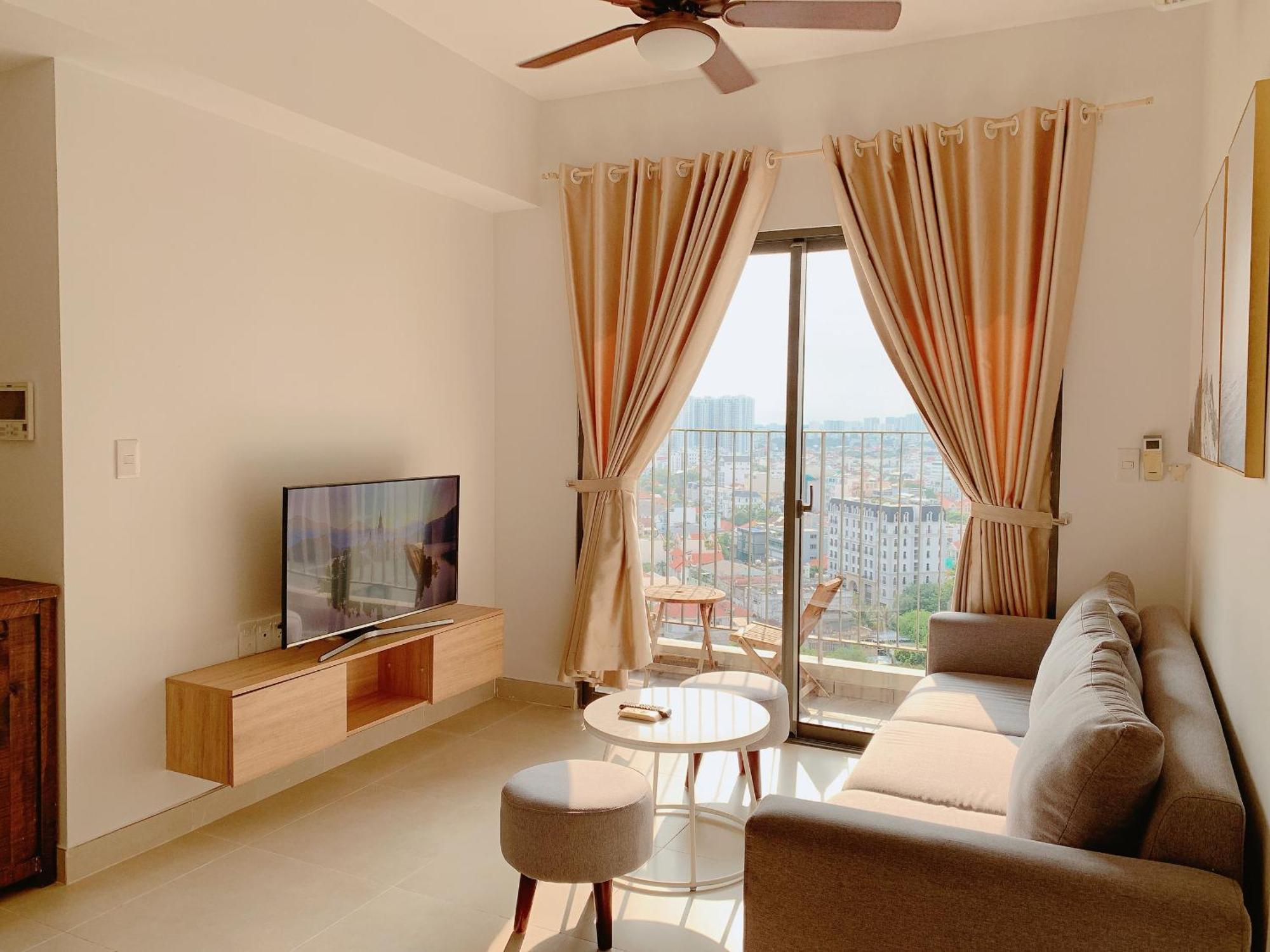 Masteri Thao Dien Comfy Apartment #Nice Balcony #Opening View Thành Pho Ho Chí Minh Esterno foto