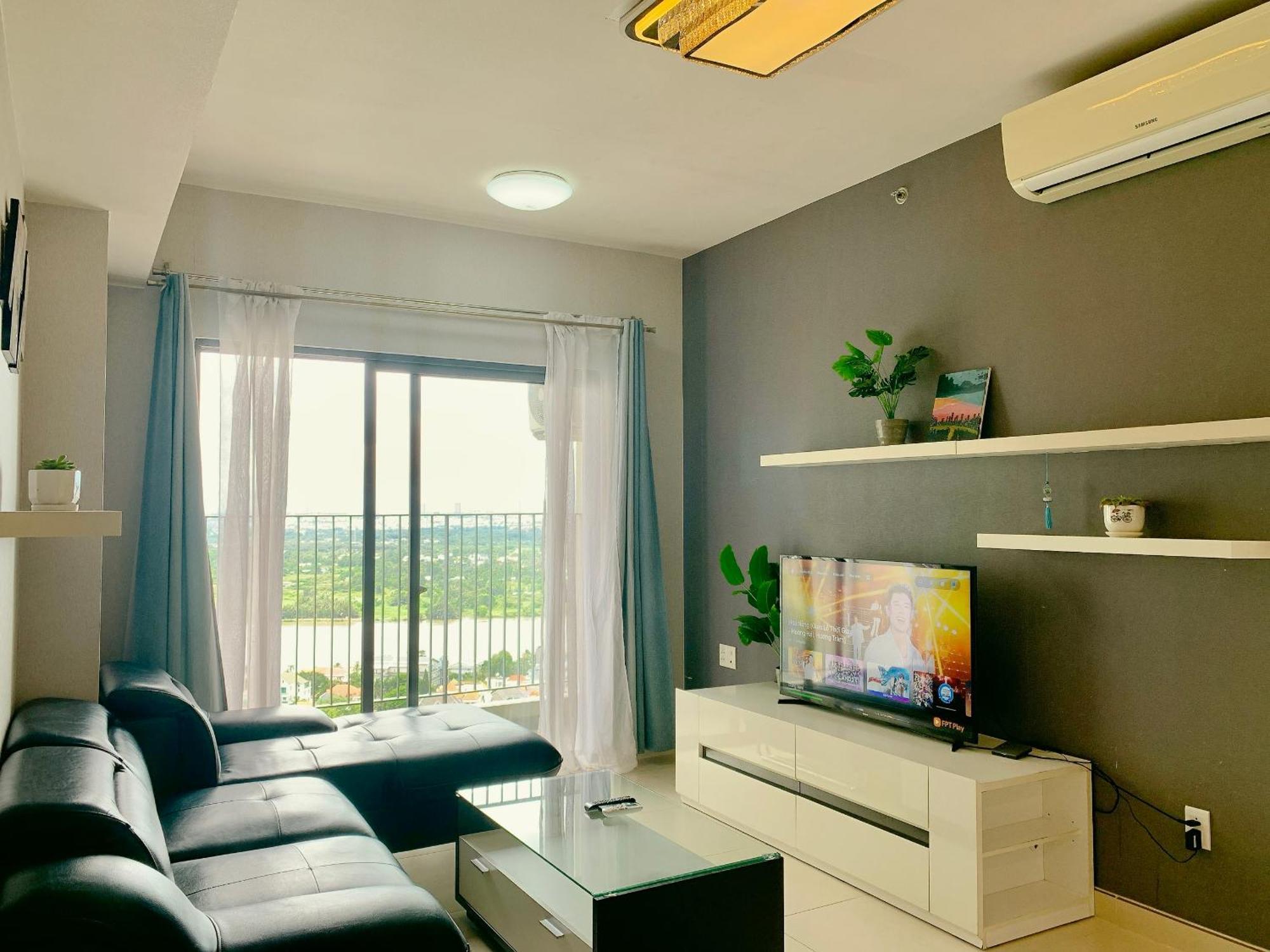 Masteri Thao Dien Comfy Apartment #Nice Balcony #Opening View Thành Pho Ho Chí Minh Esterno foto