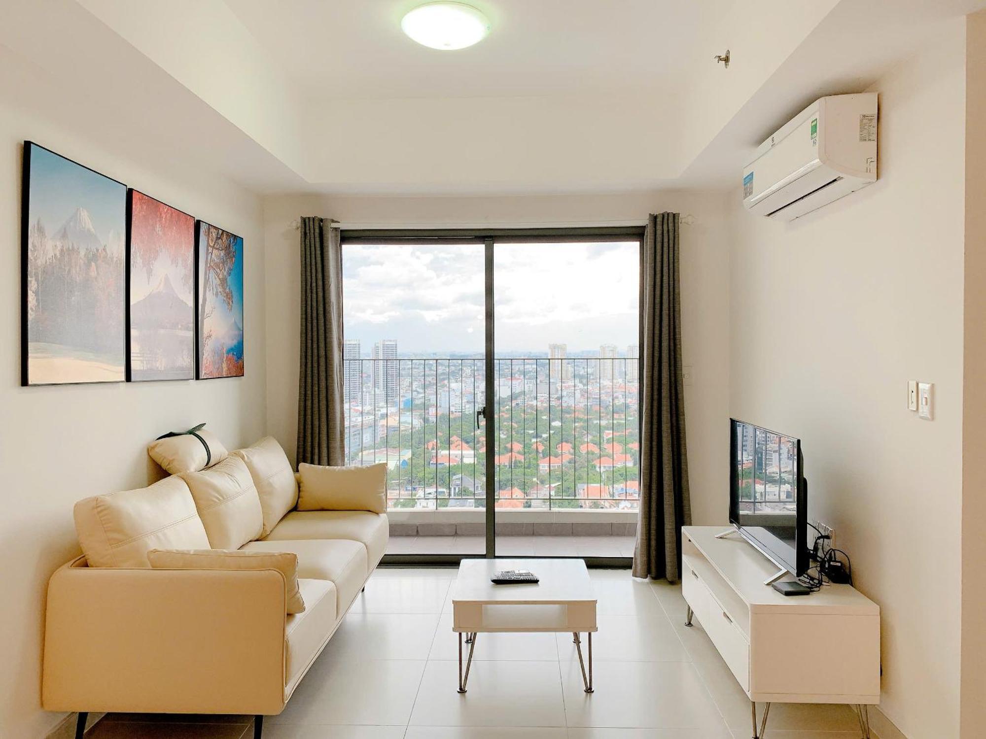 Masteri Thao Dien Comfy Apartment #Nice Balcony #Opening View Thành Pho Ho Chí Minh Esterno foto